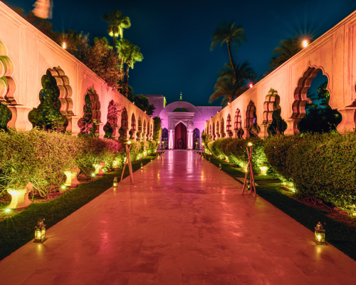 Venue direction in Marrakech